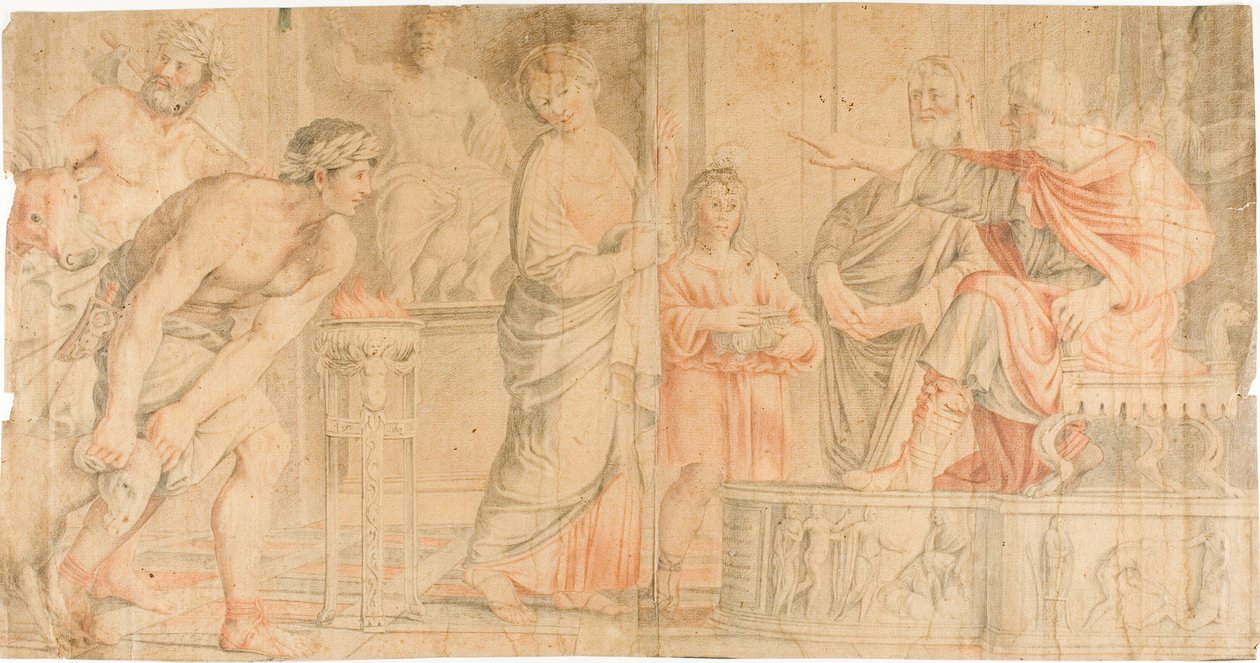 Fordømmelse af den hellige Cecilia af Domenichino