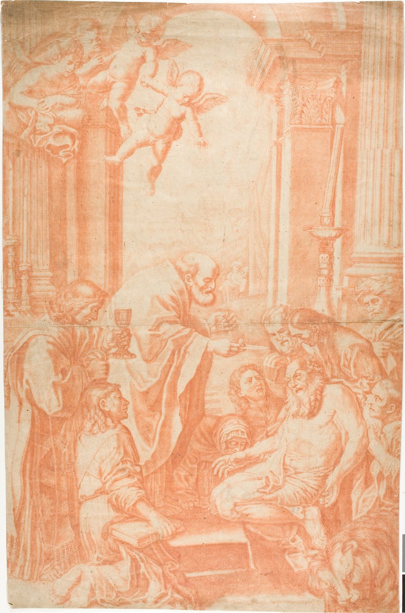 Sankt Hieronymus sidste nadver af Domenichino