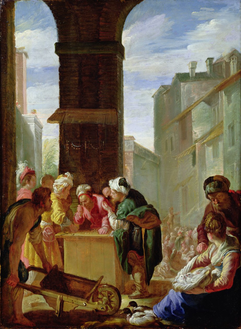 Lignelsen om den dyrebare perle eller Den dyrebare perle af Domenico Fetti or Feti