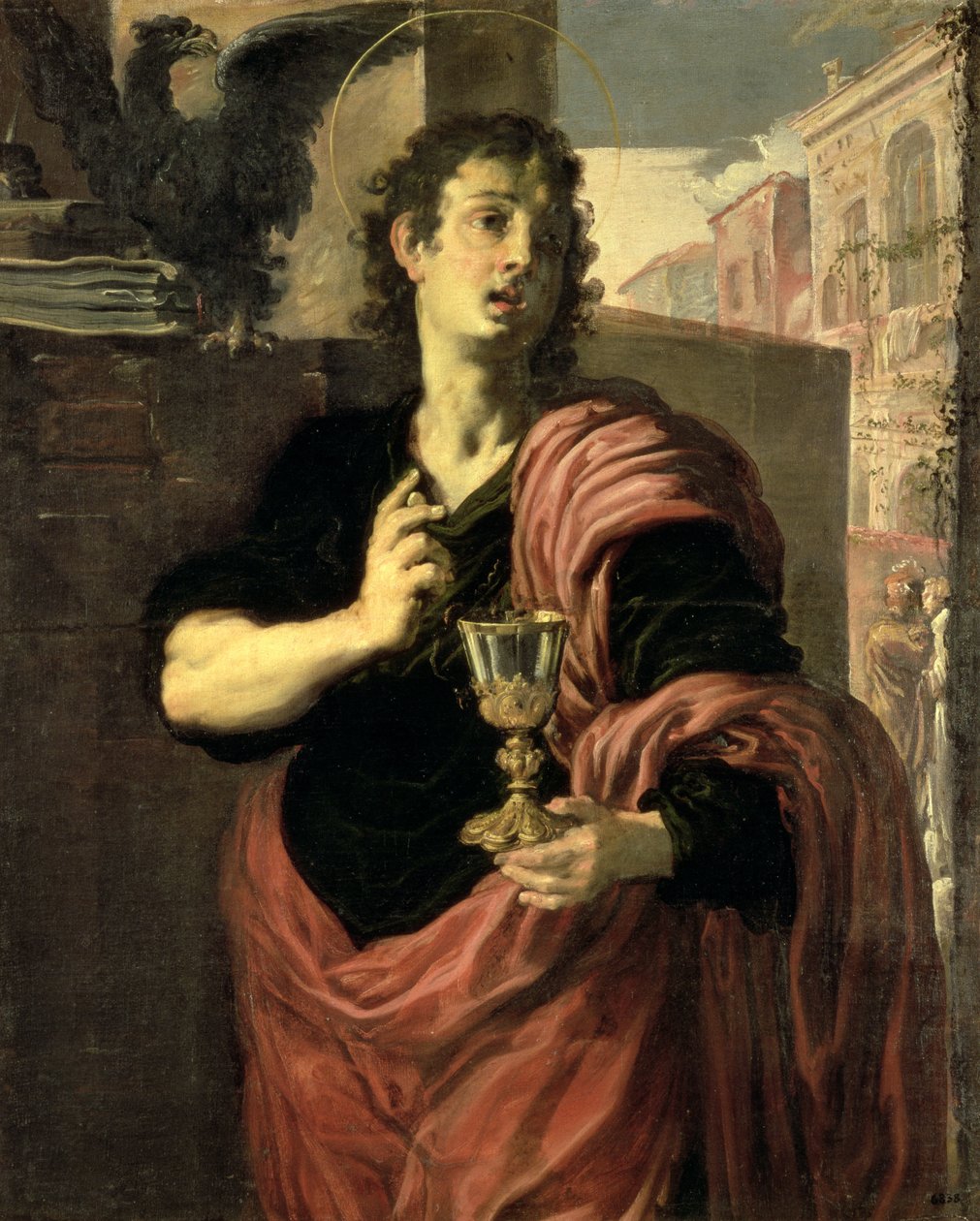 Johannes Evangelisten af Domenico Fetti or Feti
