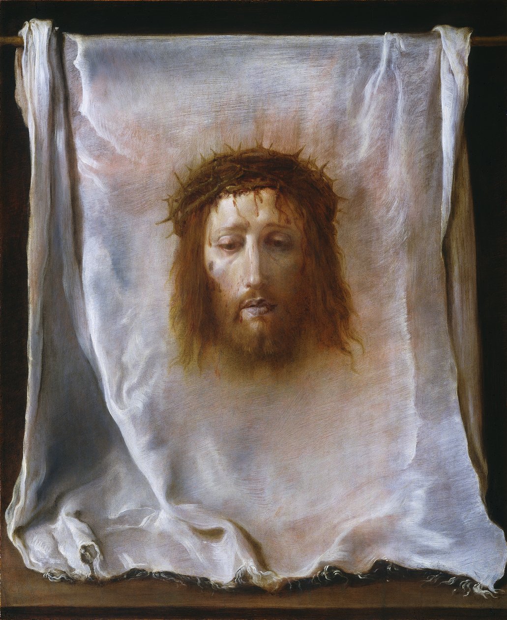 Veronicas slør, ca. 1618-22 af Domenico Fetti or Feti