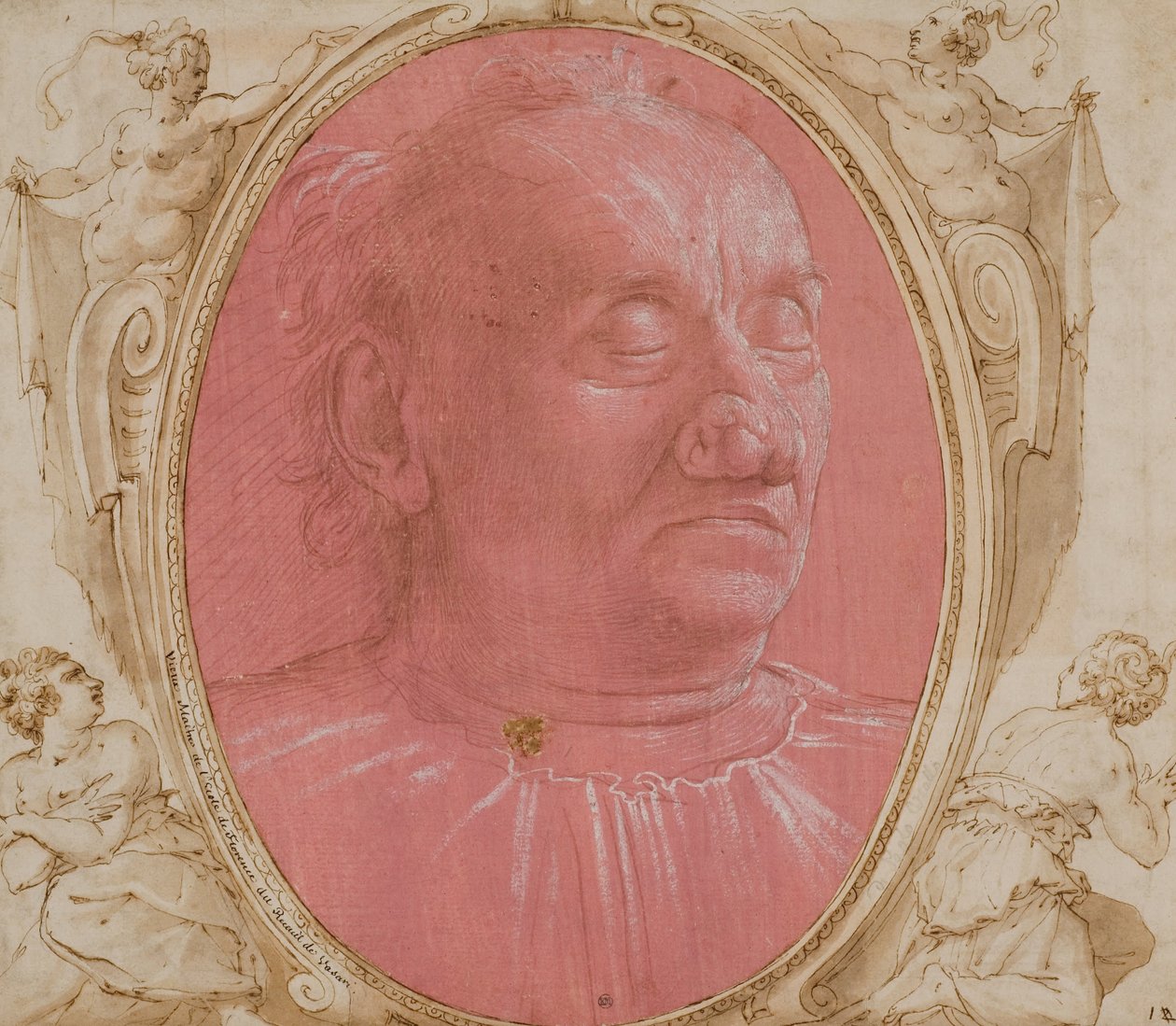 Hoved af en gammel mand af Domenico Ghirlandaio