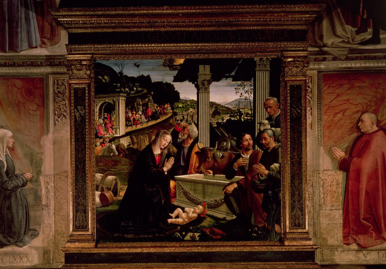 Kristi fødsel af Domenico Ghirlandaio