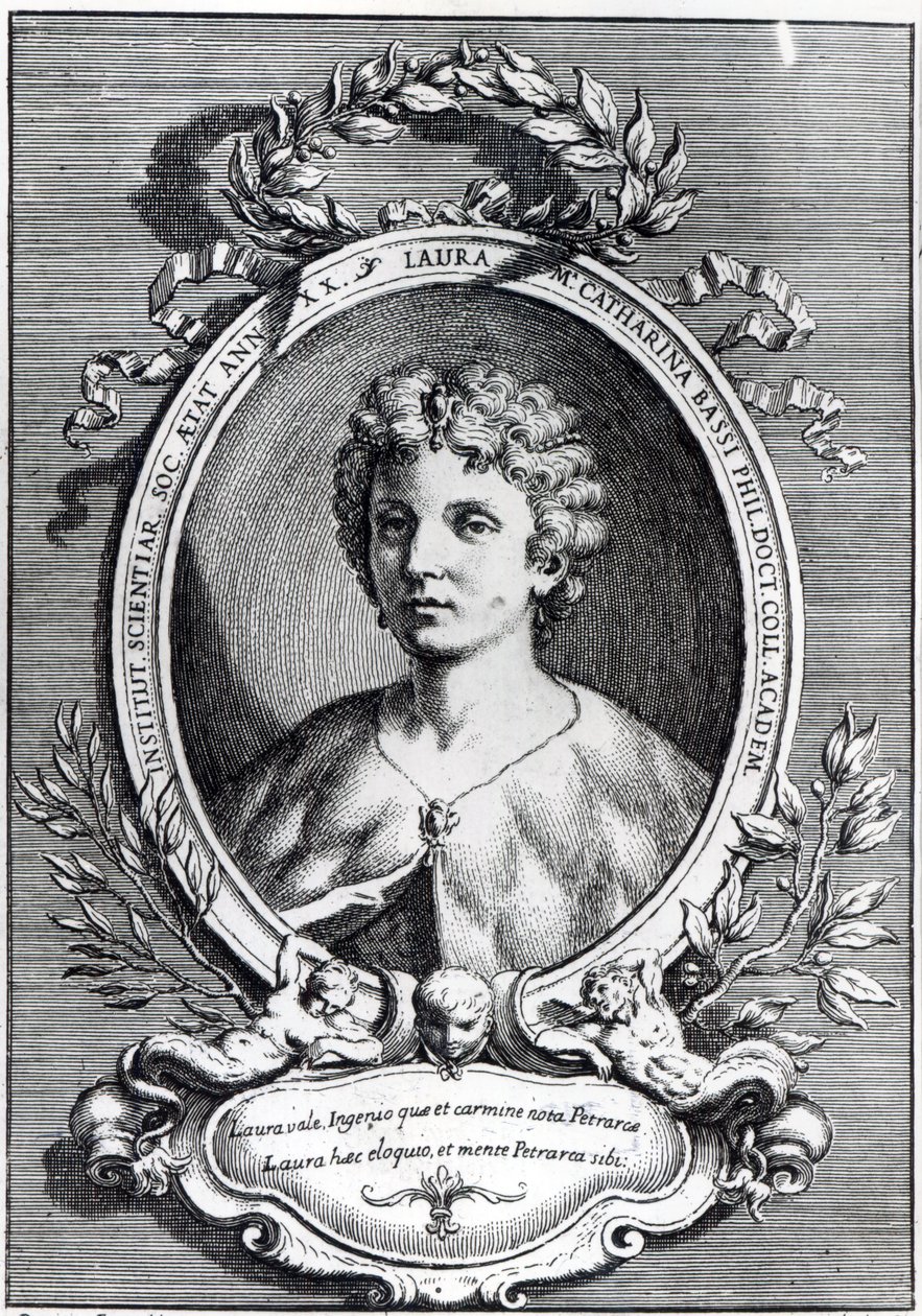 Laura Maria Caterina Bassi af Domenico Maria Fratta