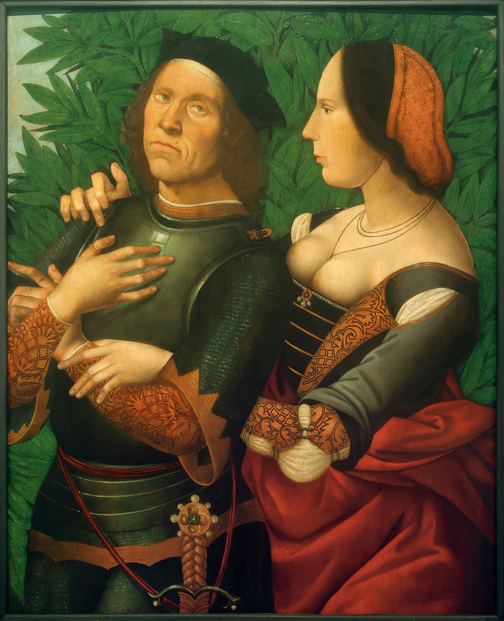 Ridder og dame af Domenico Panetti