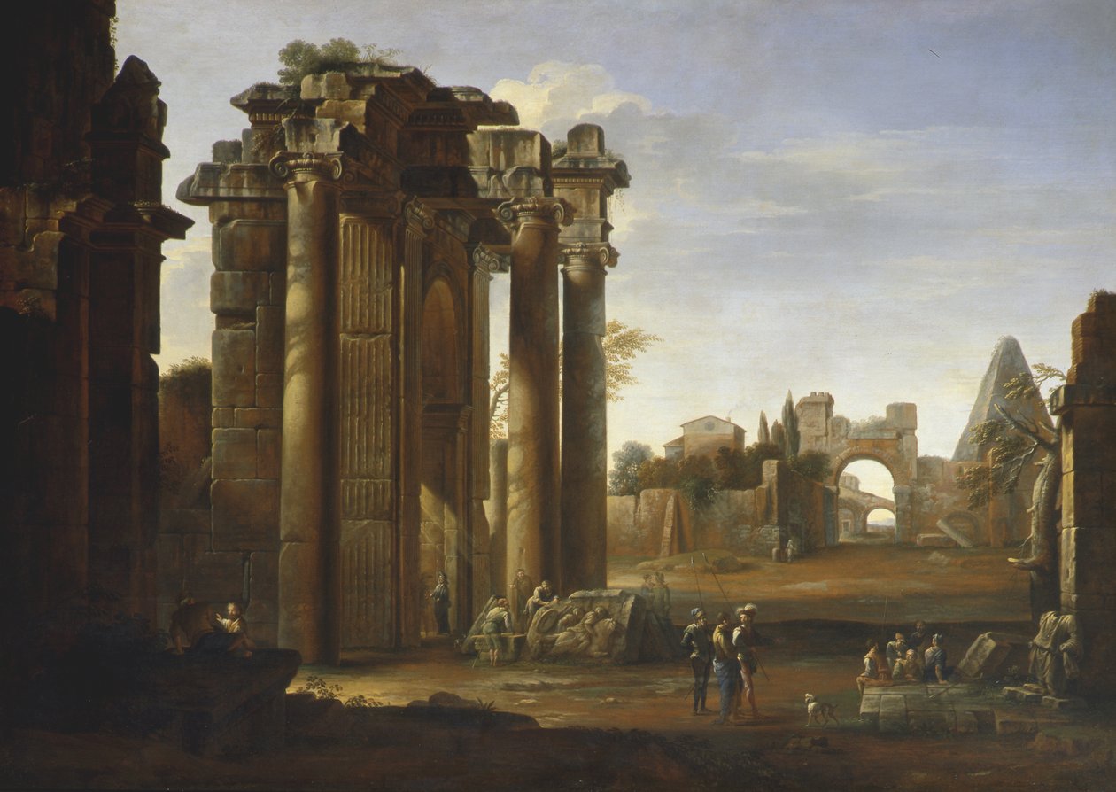 romerske ruiner af Domenico Roberti
