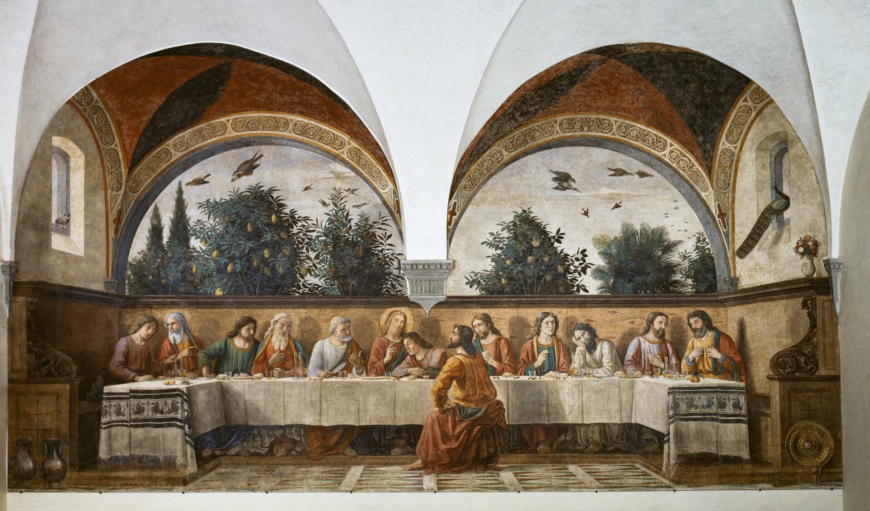 Den sidste nadver af Domenico Ghirlandaio