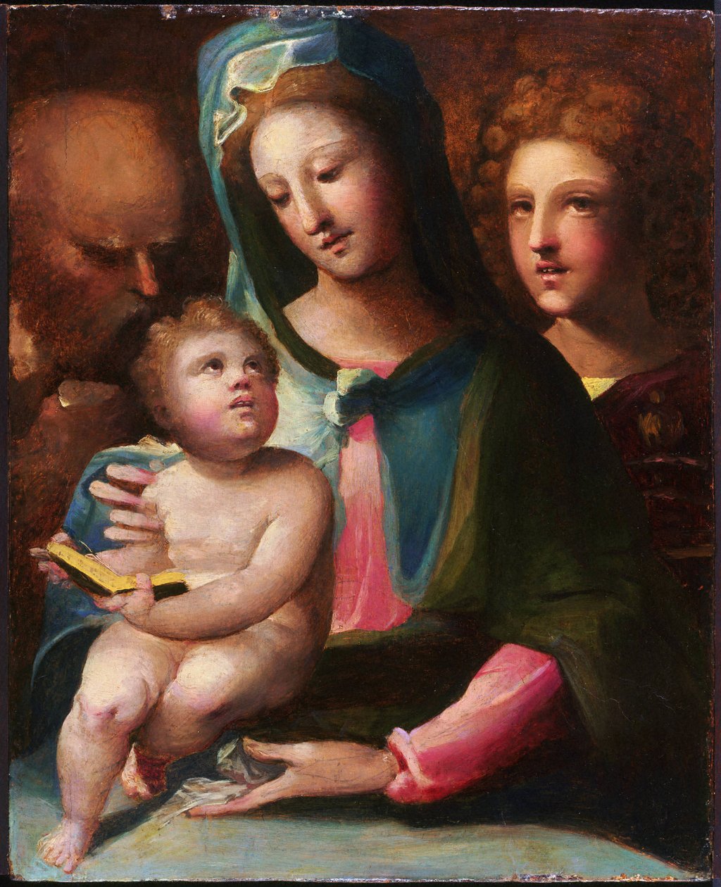 Beccafumi - Den hellige familie, 1540-1549 af Domenico Beccafumi