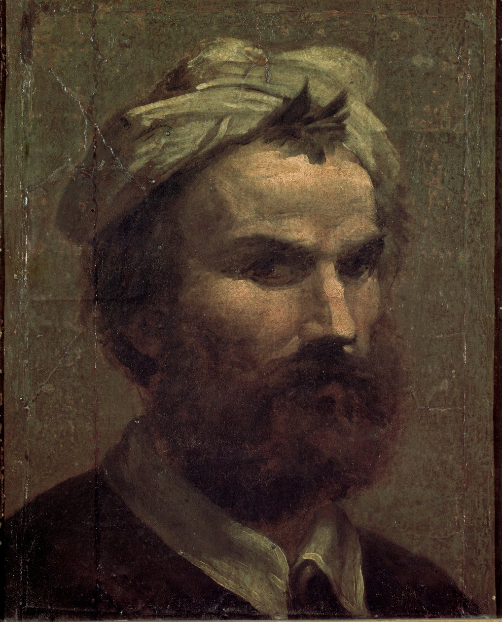 Selvportræt. Maleri af Domenico Beccafumi (1486-1551) af Domenico Beccafumi
