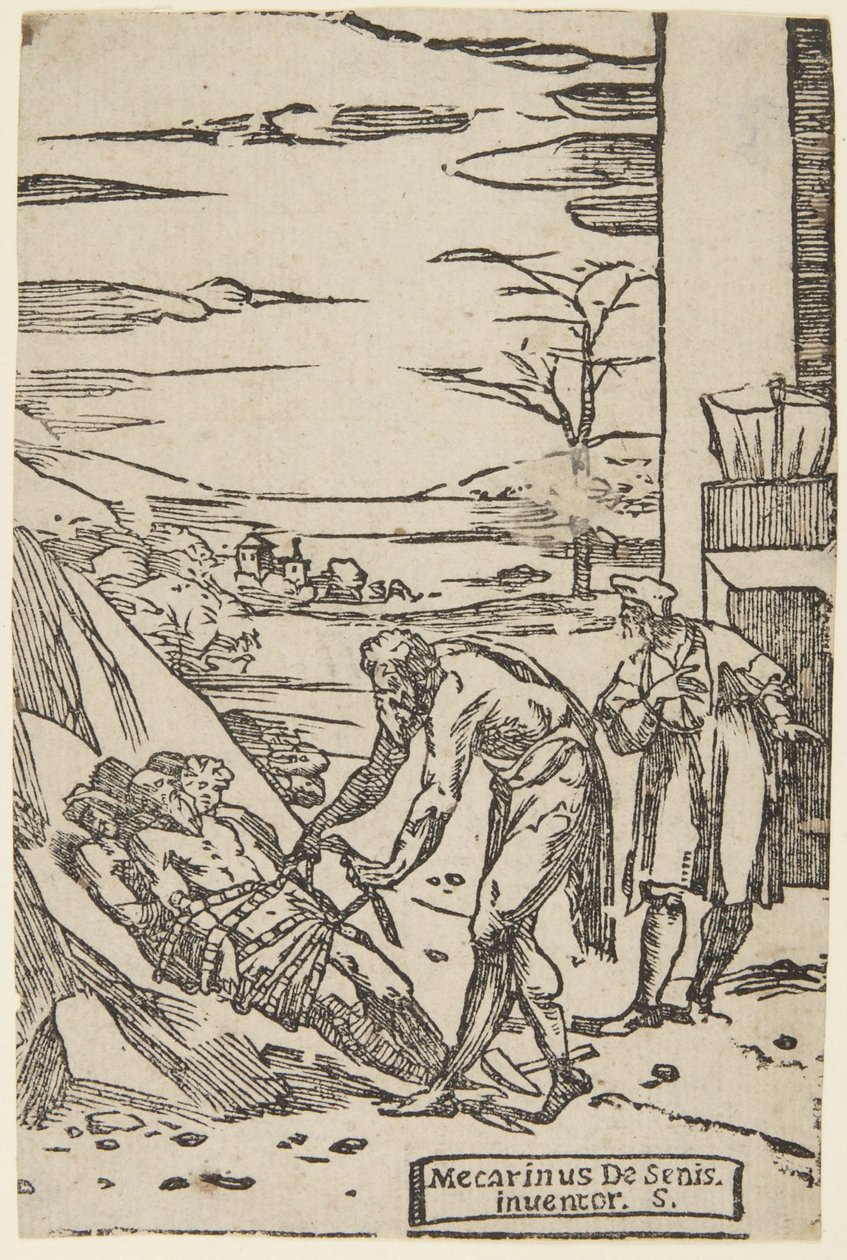 »Barberen«, fra serien »Metallernes alkymistiske egenskaber« af Domenico Beccafumi
