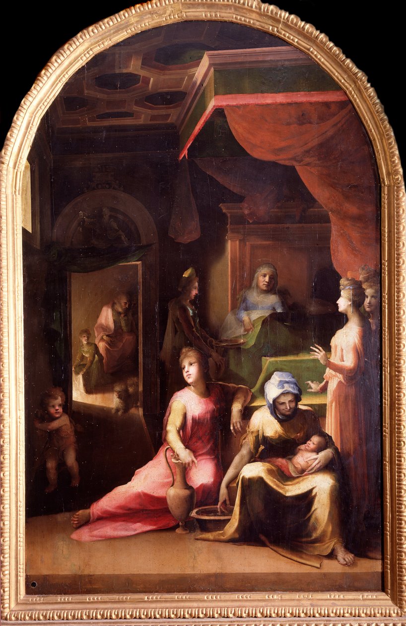 Jomfruens fødsel (maleri, ca. 1540-1543) af Domenico Beccafumi