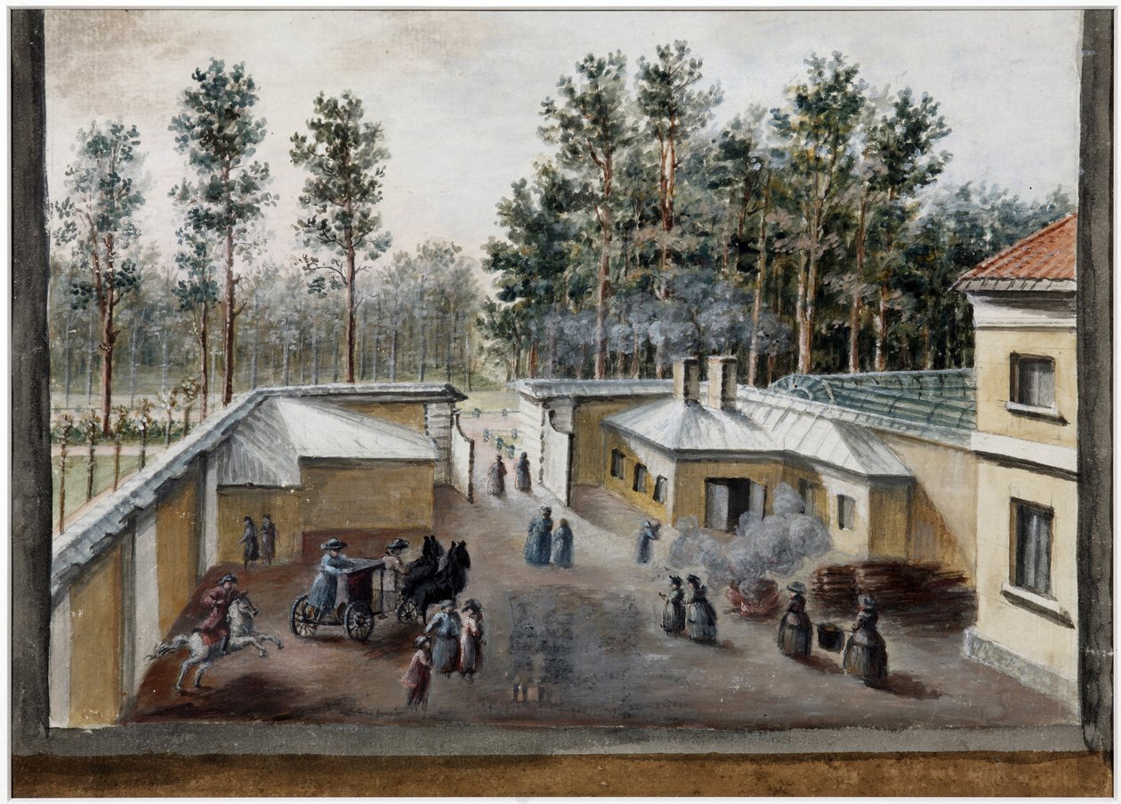 Hospitalet St Mary Magdalene i Pavlovsk, ca. 1783 af Domenico Felice Lamoni