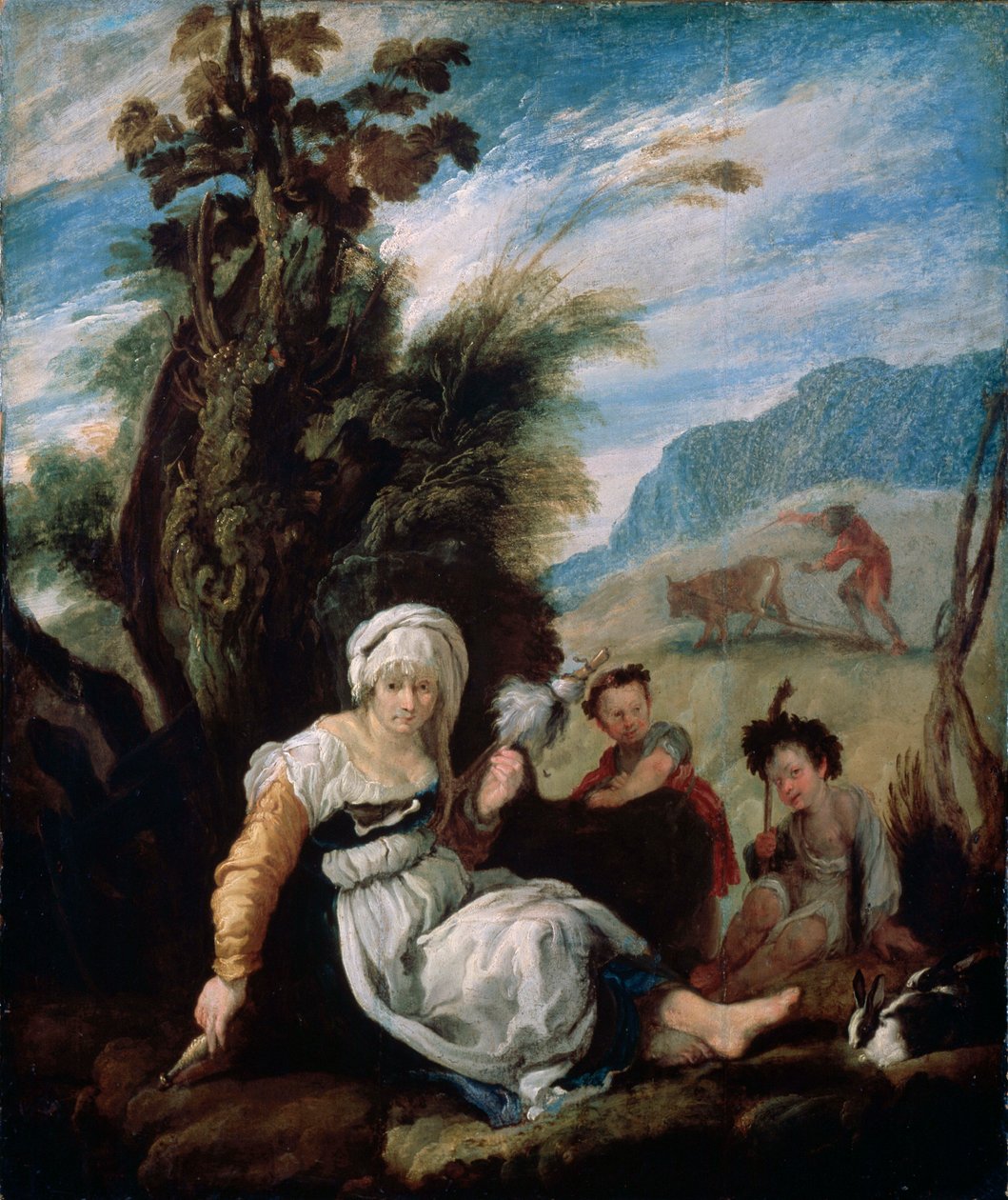 Adam og Eva, 1588 af Domenico Fetti or Feti