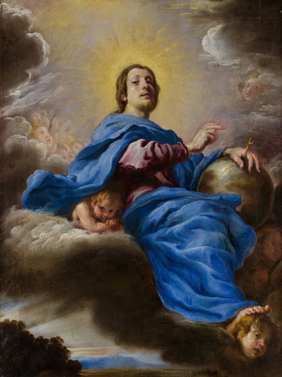 Salvator Mundi, c.1622-23 af Domenico Fetti or Feti