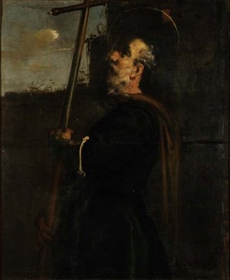Sankt Filip apostlen af Domenico Fetti or Feti