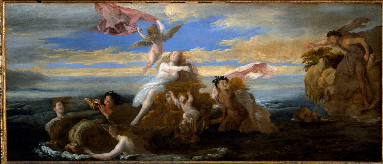 Kærligheden til Galatea og Polyphemus (maleri af Domenico Fetti or Feti
