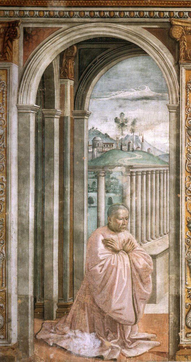 Tornabuoni Chapel, 20, giovanni tornabuoni af Domenico Ghirlandaio