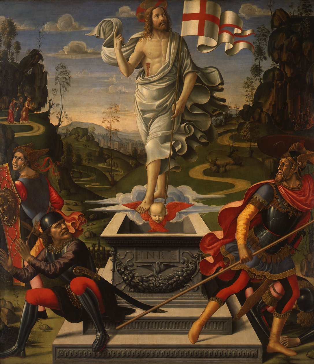 Kristi opstandelse af Domenico Ghirlandaio