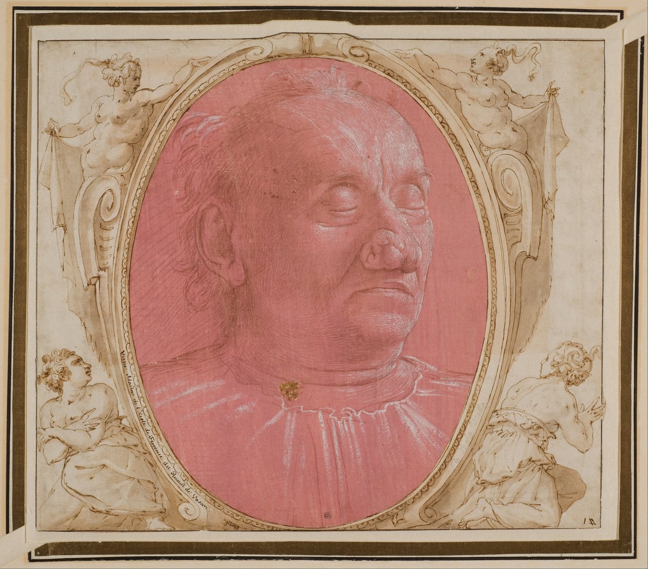 Hovedet af en gammel mand af Domenico Ghirlandaio