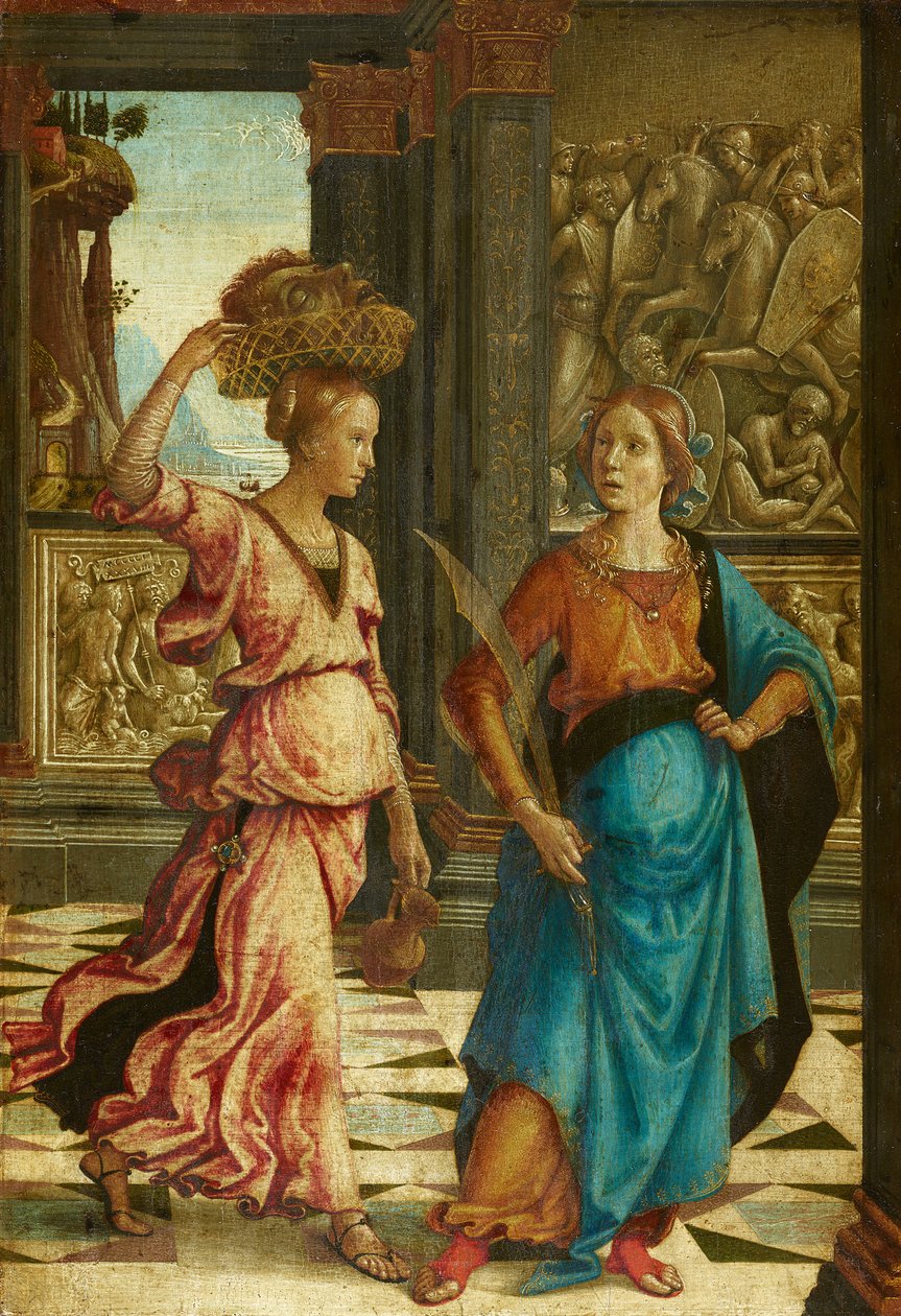 Judith med sin tjenestepige af Domenico Ghirlandaio