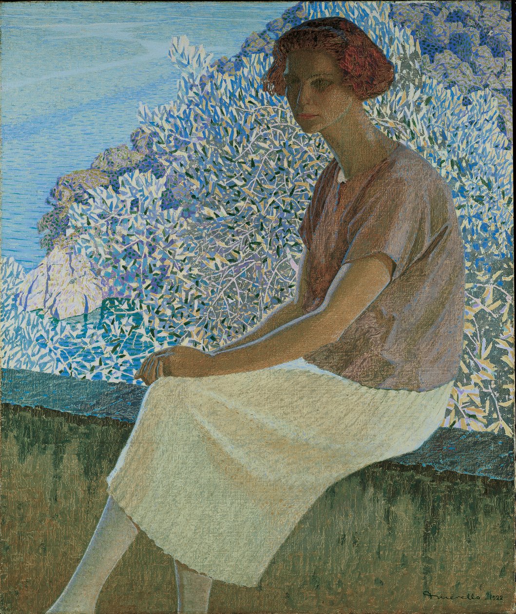 Argent rolig. Portræt af Alma Fidora, 1922. af Domenico Guerello