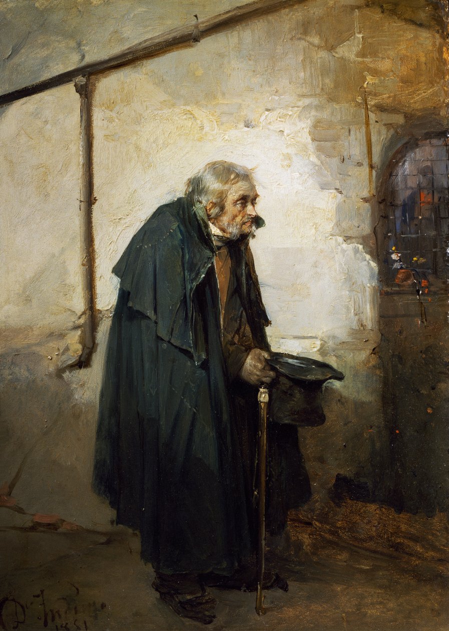 Hyldest til Madonna af Domenico Induno