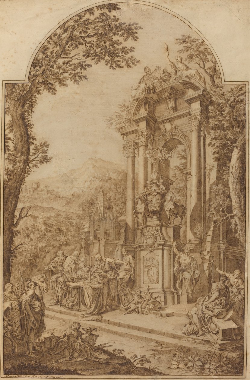 Monument til William Chancellor Cowper af Domenico Maria Fratta