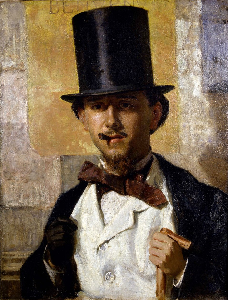 Portræt af Bernardo Celentano 1835-1863, 1859. af Domenico Morelli