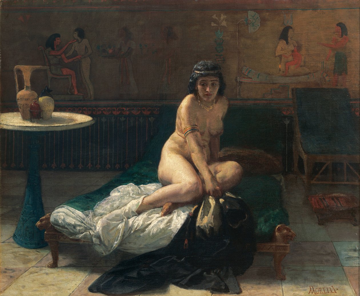 Potifars hustru af Domenico Morelli