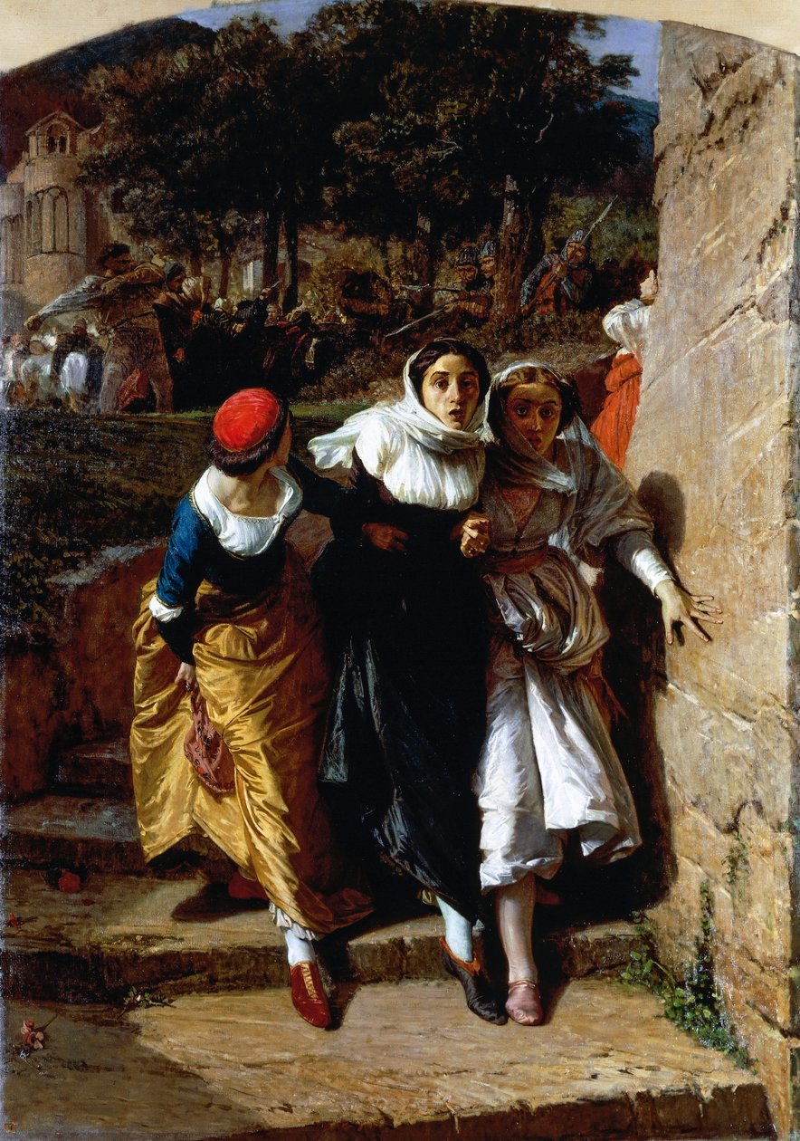 Sicilianske Vesper af Domenico Morelli