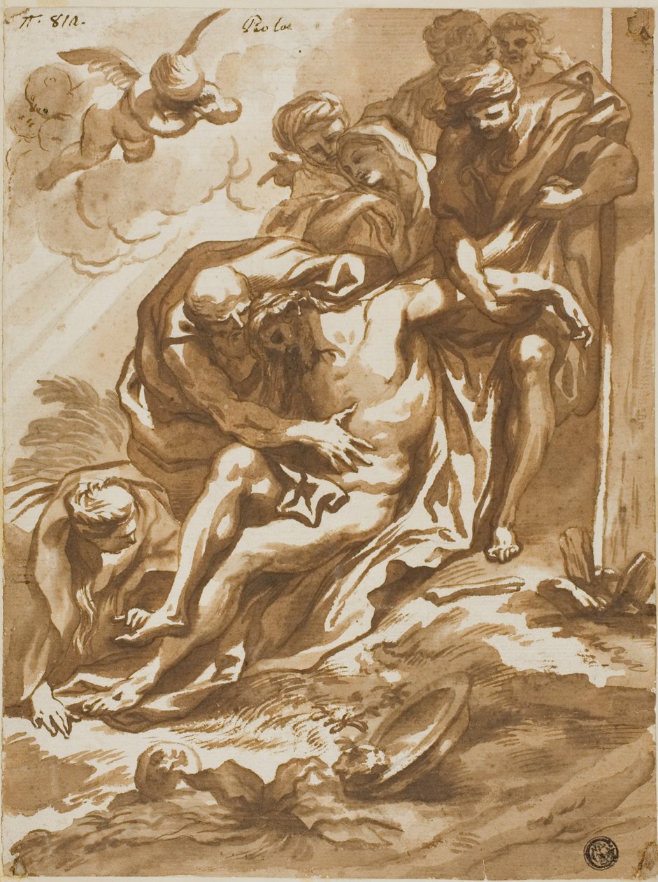 Nedstigning fra korset af Domenico Piola