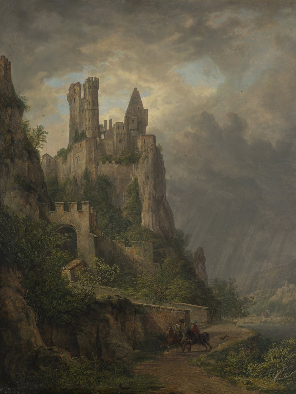 Vautsburg ved Mellemrhinen af Domenico Quaglio
