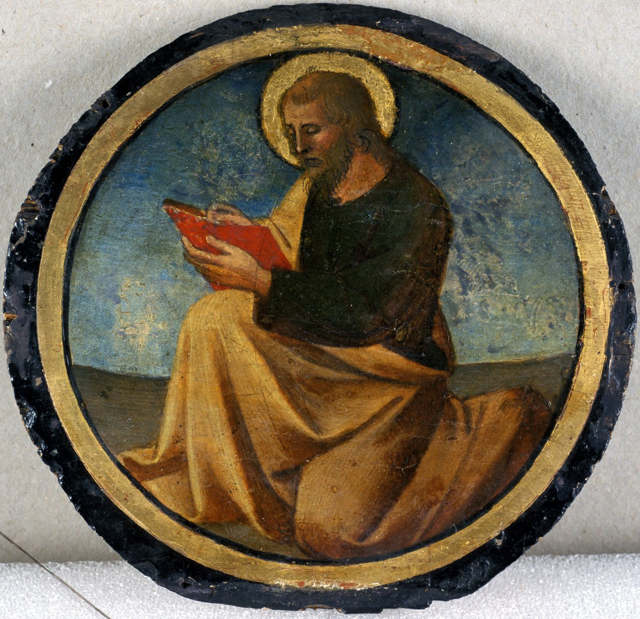 En evangelist, ca. 1460 (tempera på poppeltræ) af Domenico di Francesco dAntonio Domenico di Francesco dAntonio