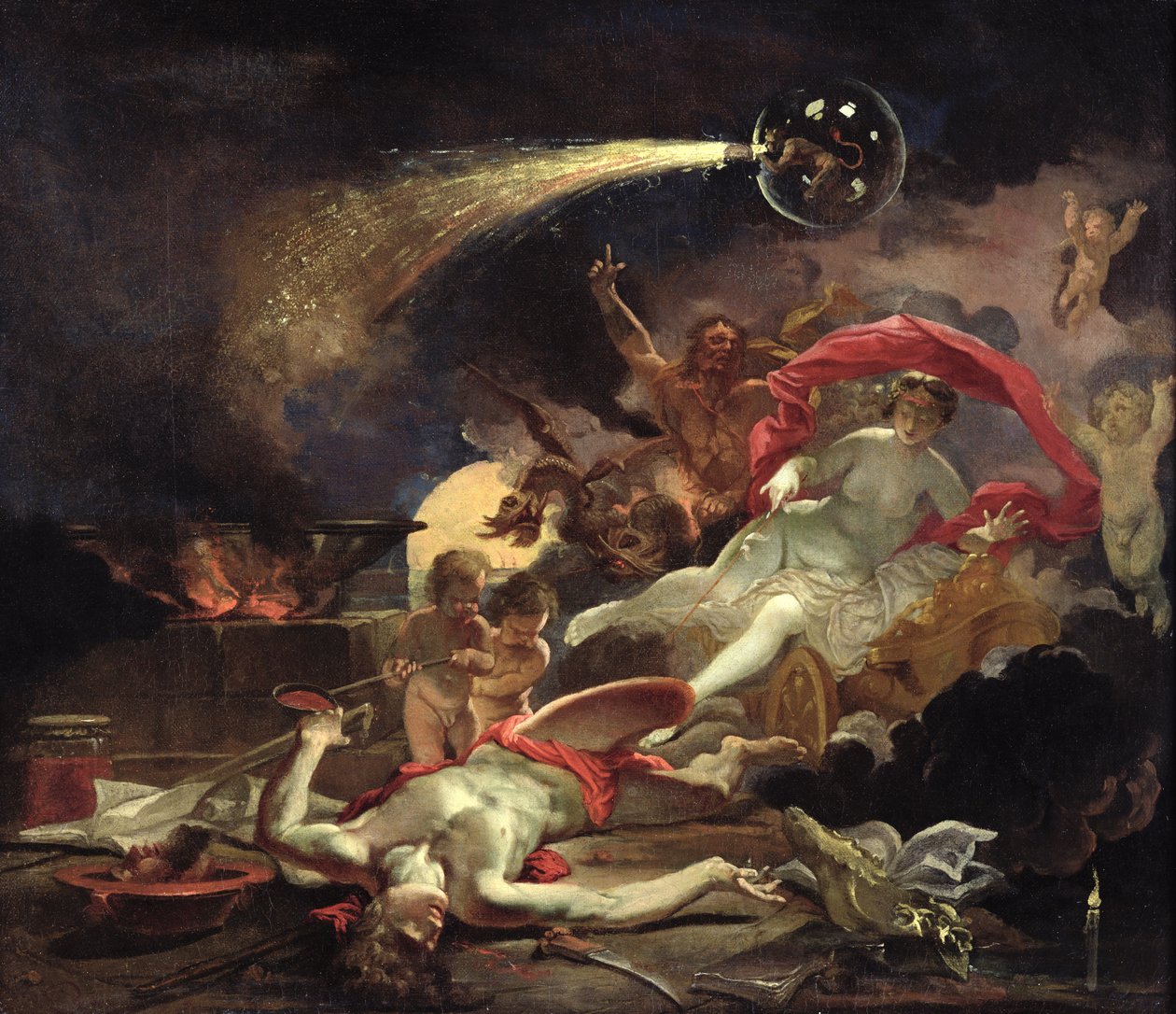 Medea Rejuvenating Eson af Domenicus van Wijnen