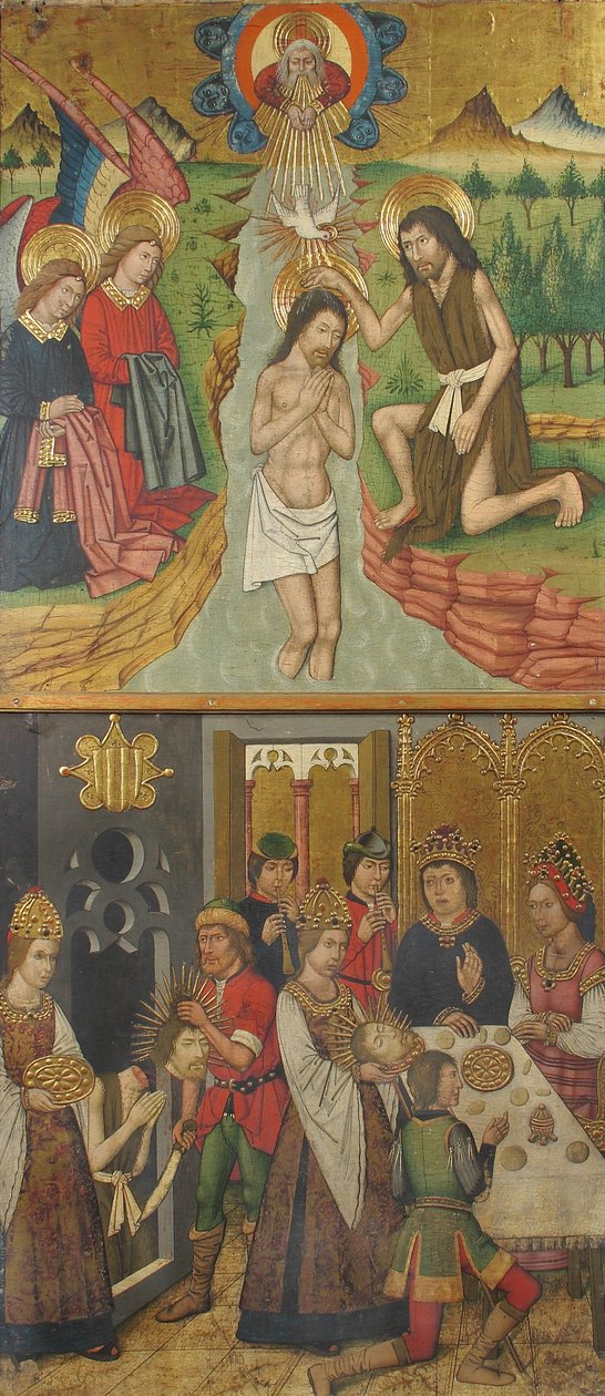Panel fra Saint John Retable, 1464-1507. af Domingo Ram