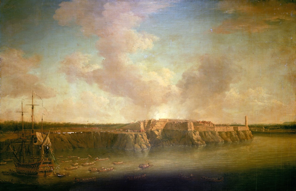 Syvårskrigen (1756-1763): invasion af Havana af Dominic Serres