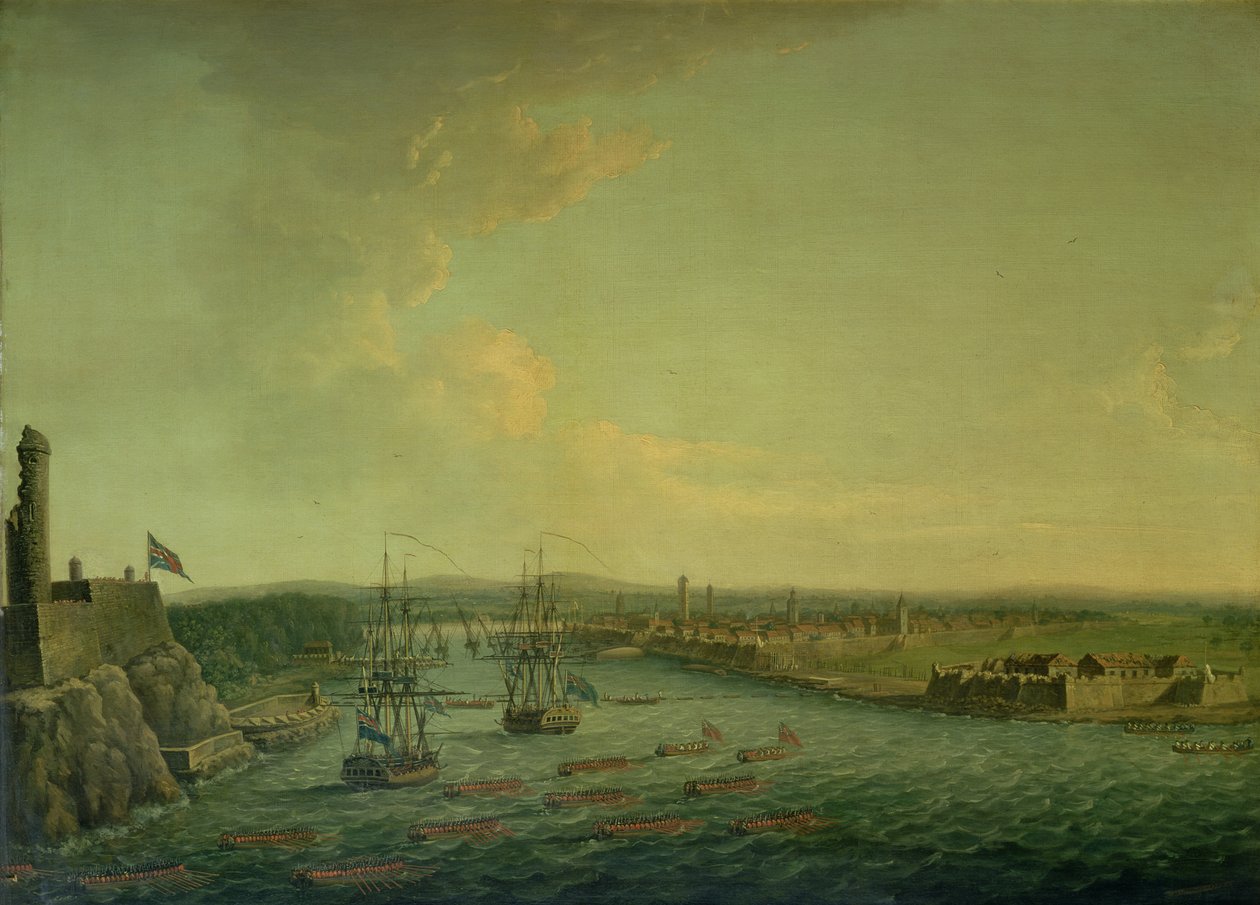 Belejringen af Havana i 1762, 1767 af Dominic Serres