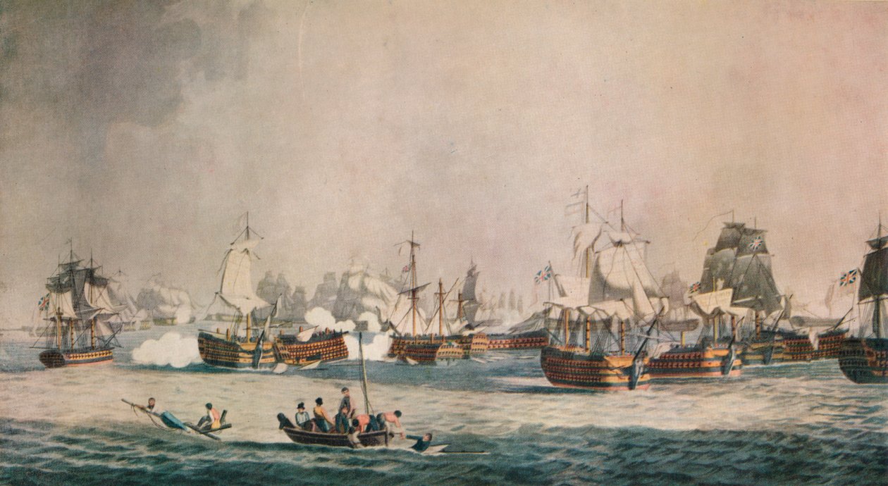 Trafalgar, c1806 af Dominic Serres
