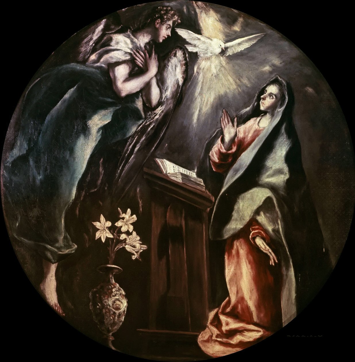 Bebudelsen, ca 1603. af Dominico El Greco