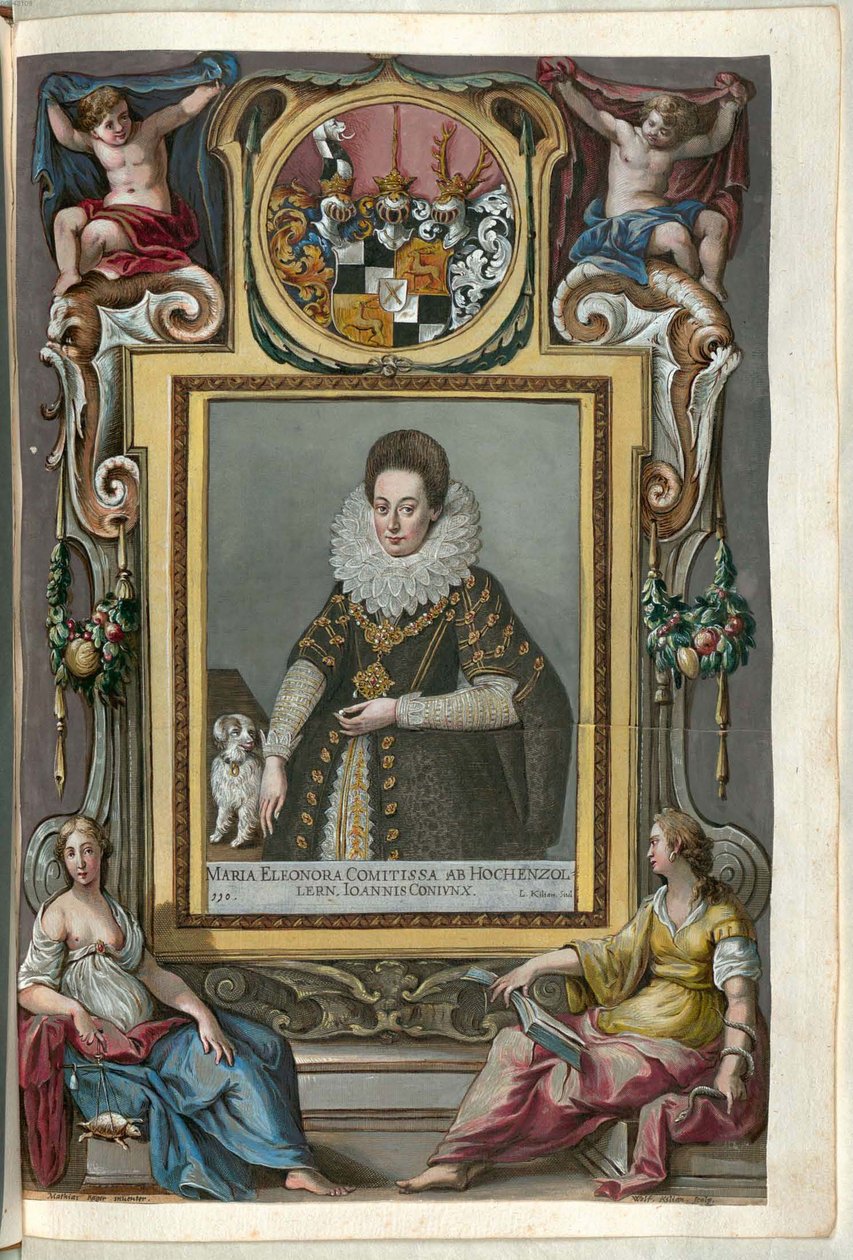 Fuggerorum et Fuggerarum imagines - 112r af Dominicus Custos
