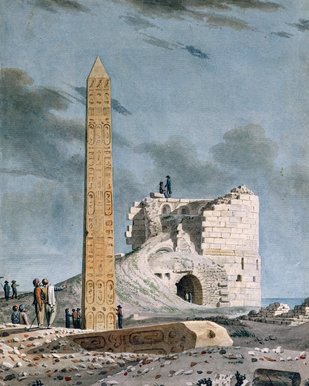 Obelisk af Cleopatra af Dominique Vivant Denon