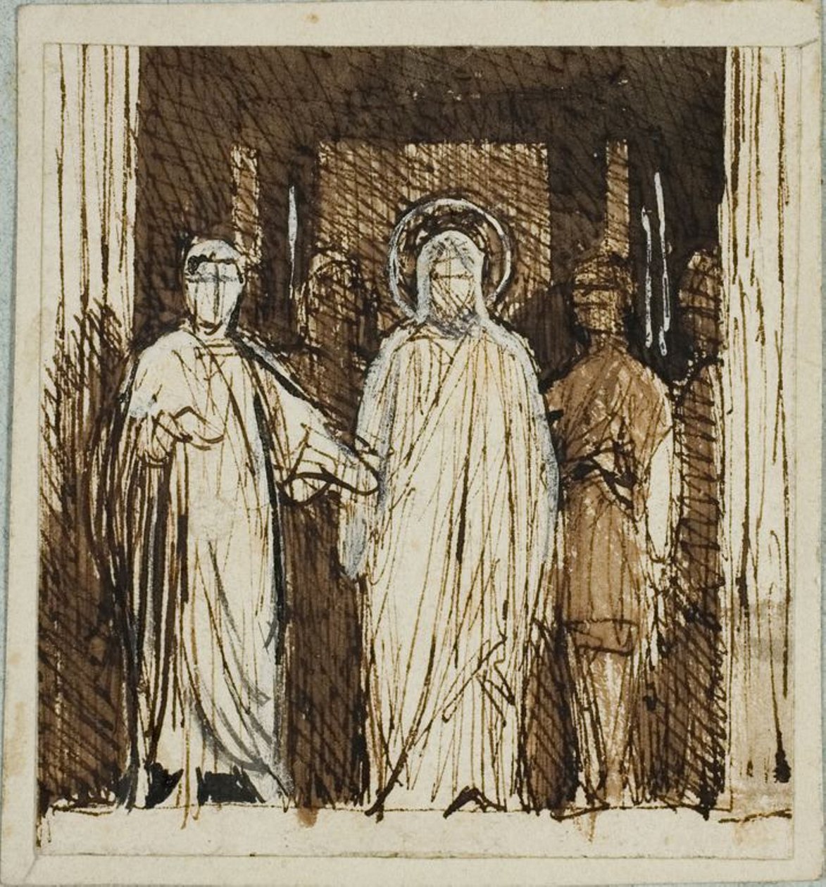 Kristus med Pilatus af Dominique Papety