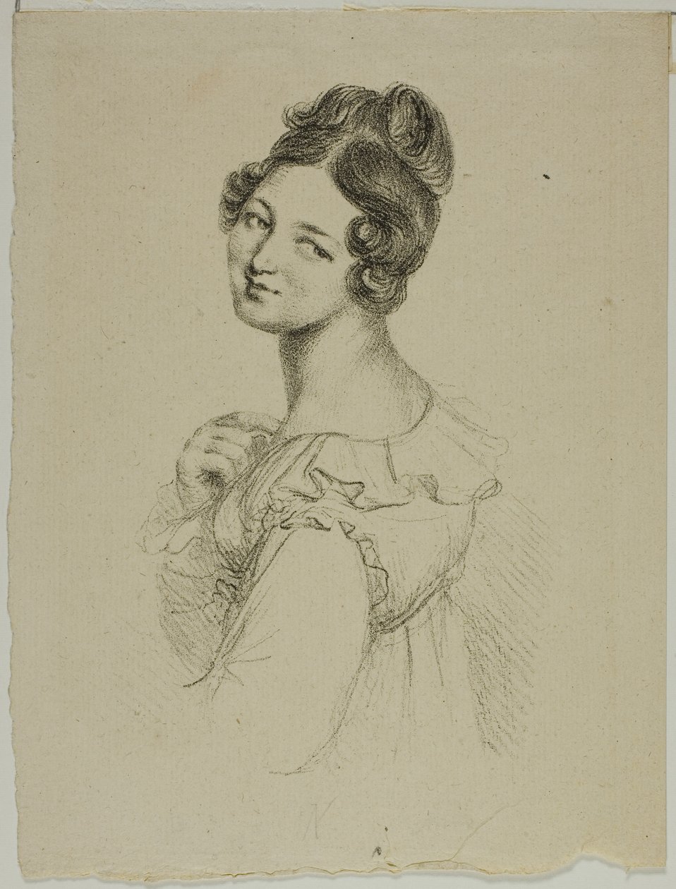 Portræt af Madame Giacomelli af Dominique Vivant Denon