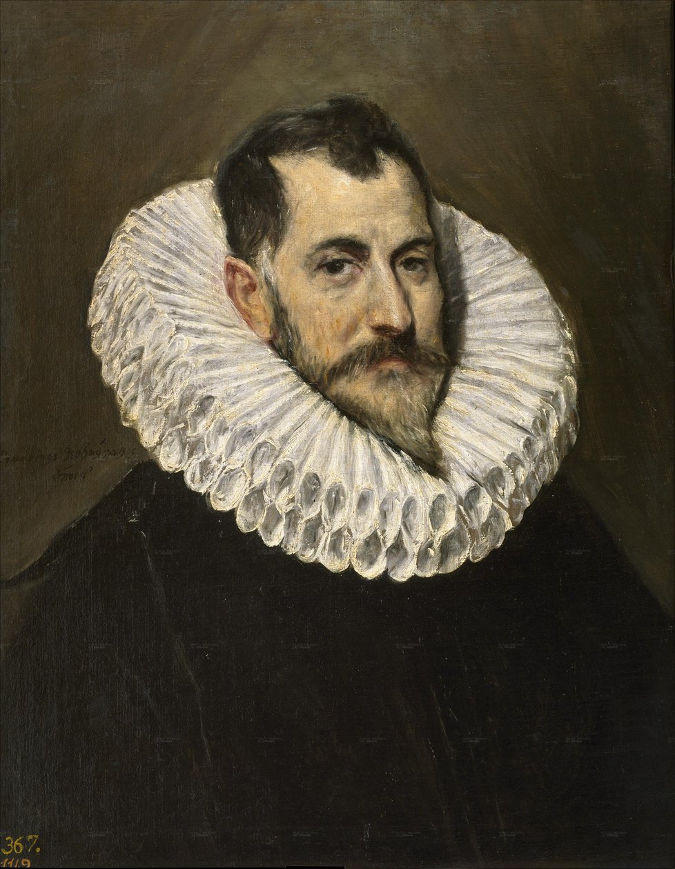 Portræt af en ukendt herre af El Greco
