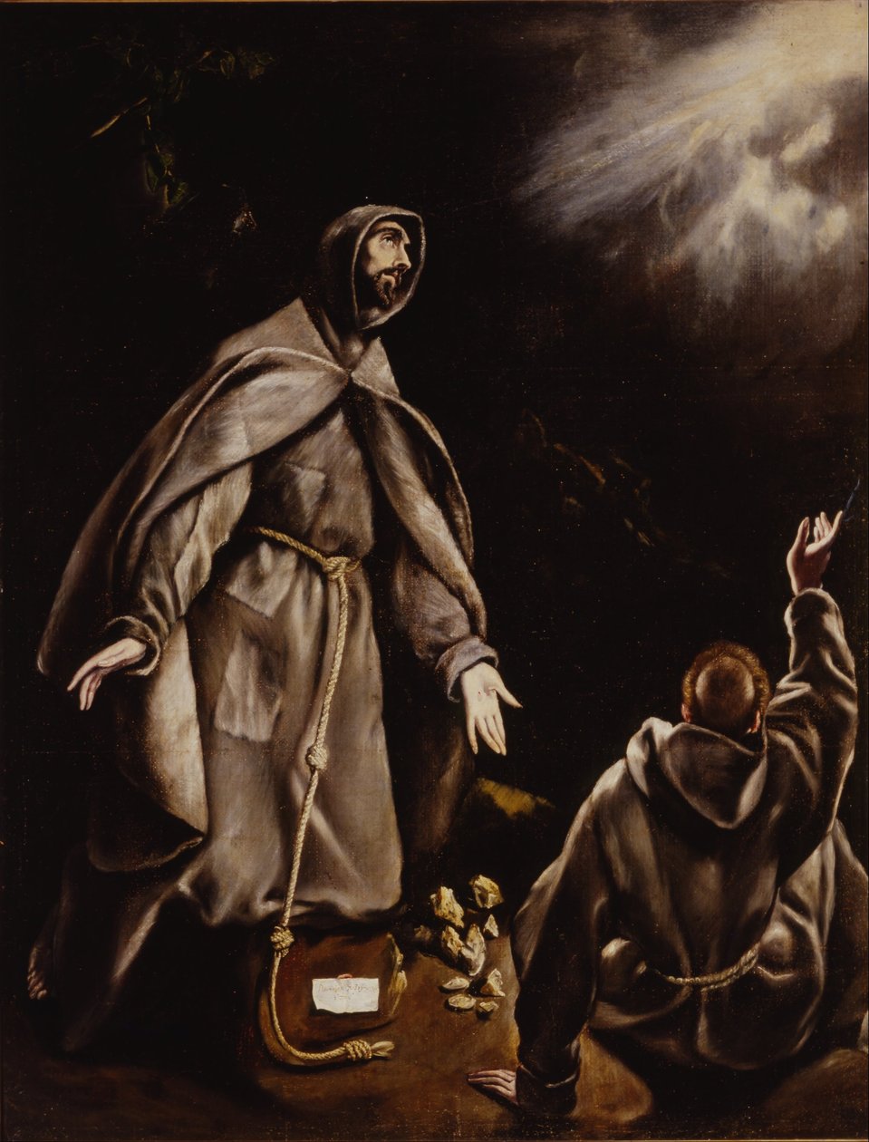 Den hellige Frans i ekstase af El Greco