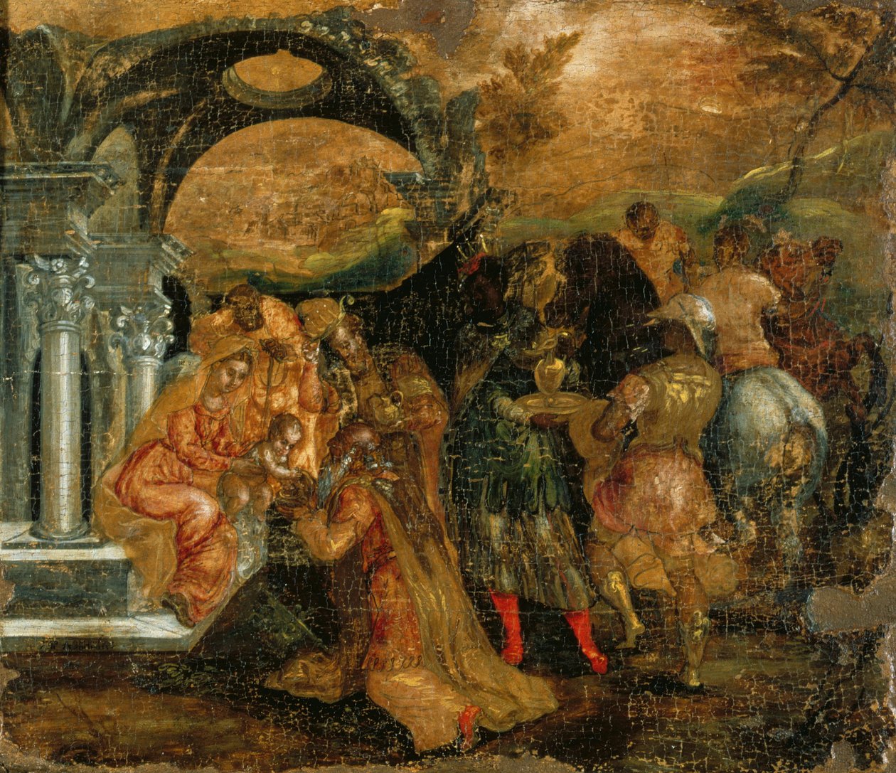 Tilbedelsen af magi af El Greco