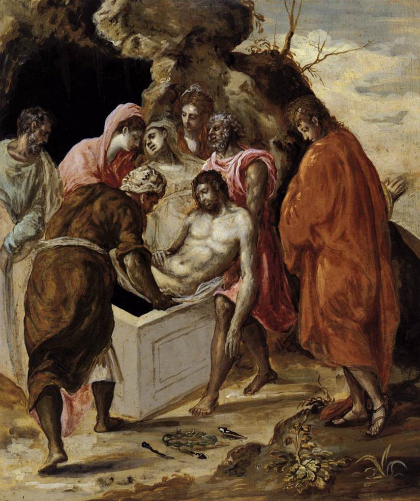 Kristi gravlæggelse af El Greco