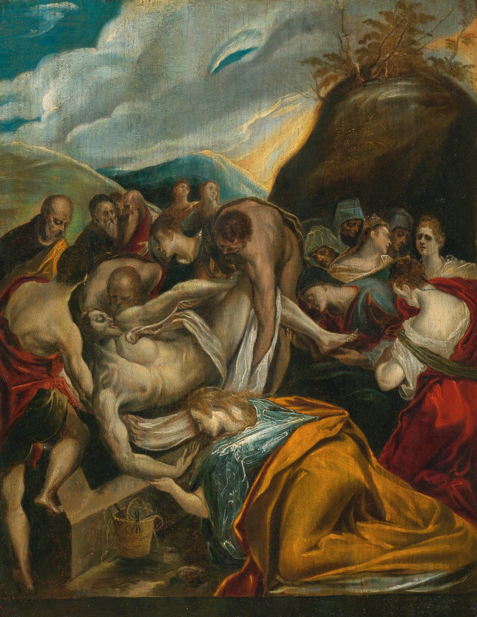Kristi gravlæggelse af El Greco