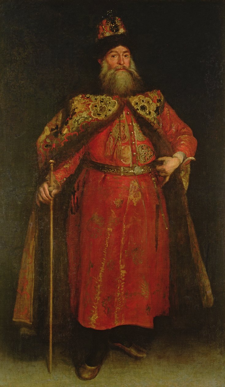 Den russiske ambassadør Piotr Ivanowitz Potemkin, 1681 af Don Juan Carreno de Miranda