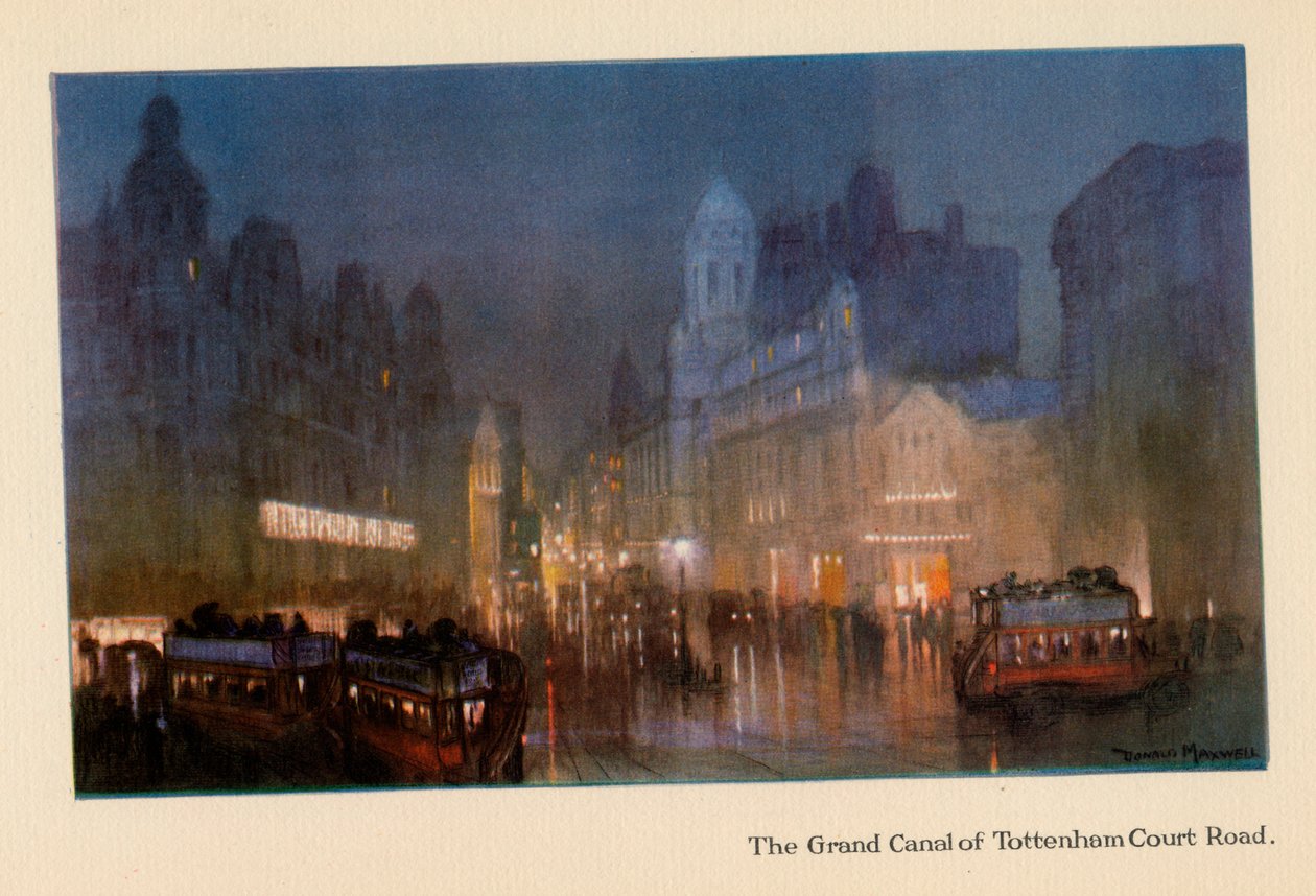 The Grand Canal of Tottenham Court Road, fra 